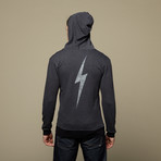 Big Bolt Zip Hoodie // Moonless Night (XS)