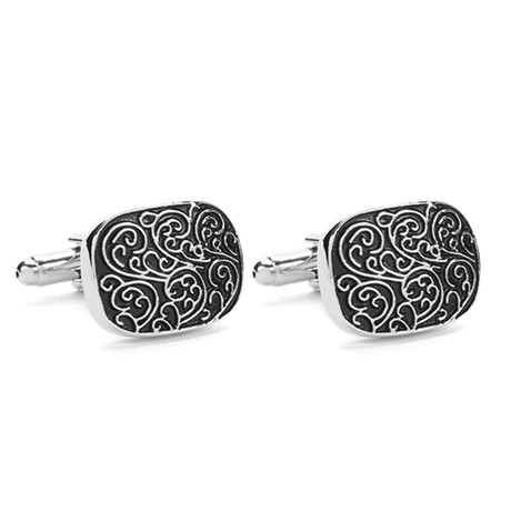 Antique Cuff Links // Silver