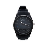 Notifier Smart Watch // Black Dial (Extra Teal Strap)