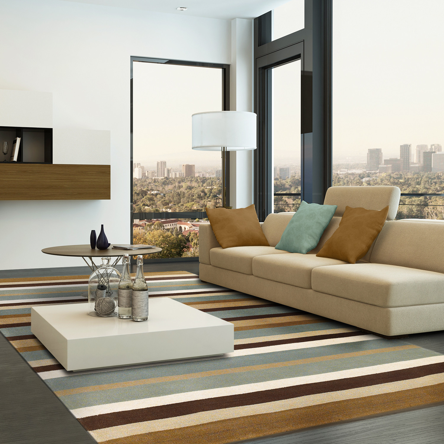 Loft // Seaside Horizon (5' x 8') - Kas Rugs - Touch of Modern