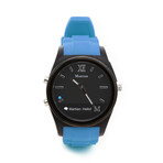 Notifier Smart Watch // Black Dial (Extra Teal Strap)