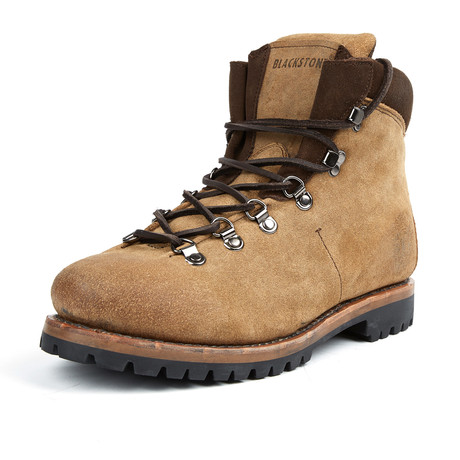 Lace-Up Lug Sole Boot // Rock (Euro: 41)