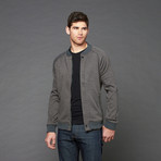 Knit Bomber // Charcoal (XL)