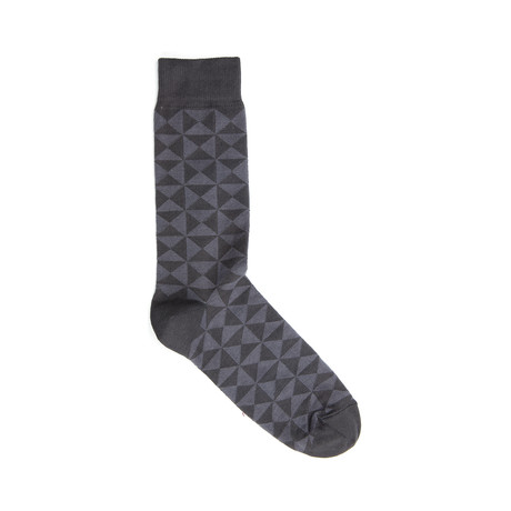 Triangle Socks // Charcoal