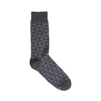 Triangle Socks // Charcoal