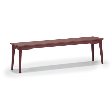 Currant Long Bench // Caramelized