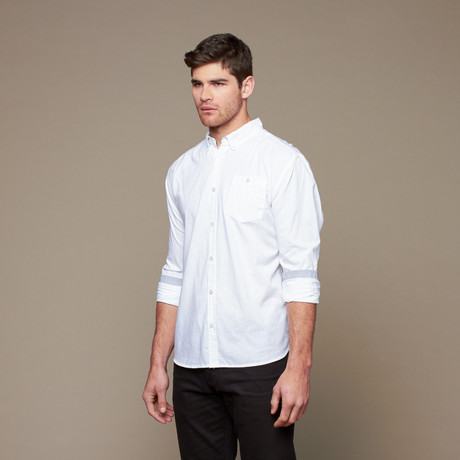 Artistry in Motion // Solid Chambray Button Up // White (S)