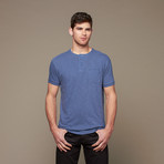 Artistry in Motion // Vintage Henley // China Blue (M)