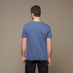 Artistry in Motion // Vintage Henley // China Blue (L)