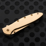 Kershaw Leek 1660ST // Golden Eagle Edition // Combo Edge