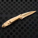 Kershaw Leek 1660ST // Golden Eagle Edition // Combo Edge