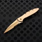 Kershaw Leek 1660ST // Golden Eagle Edition // Combo Edge