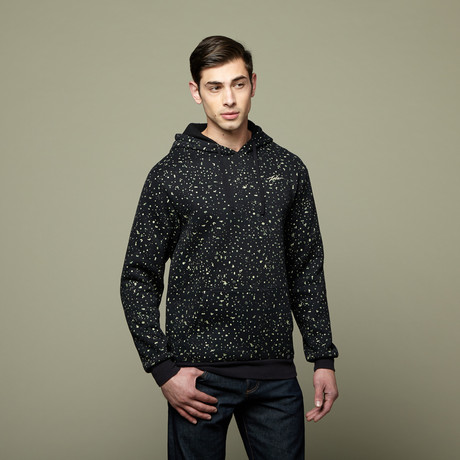 Speckle Knit Pullover // Black (XS)