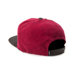 Roughneck Strap Back // Burgundy