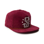 Rascal Snap Back // Burgundy