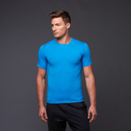 Particle Crew Short Sleeve Tee // Glacier Blue (M)