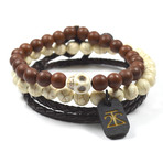 Stone Skull Set // 3 Pack