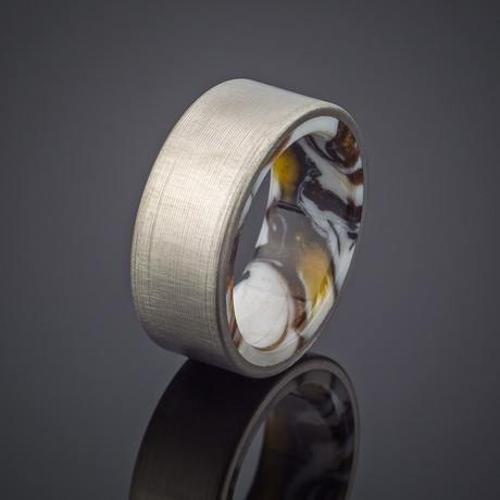 Fused Golden Age Titanium Ring (Size 8)