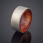 Fused Urban Bronze Titanium Ring (Size 8)