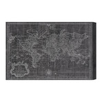 World Map // 1778 (36"W x 24"H)