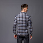 Cobain Flannel Button Up // Grey (M)