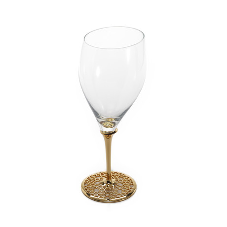 Arabesque // White Wine Glass