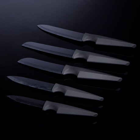 Ceramic Onyx // 5 Piece Knife Set