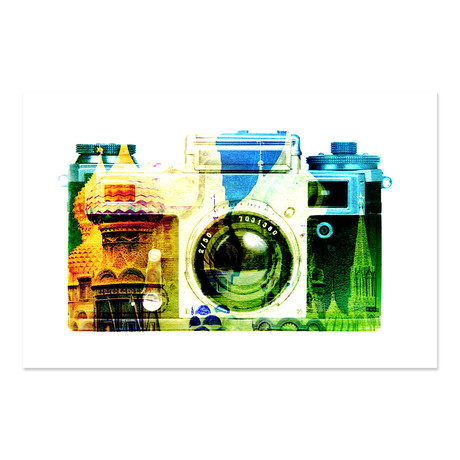 Moscow Snapshot (24"L x 16"H - Unframed Print)