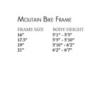 Mountain Bike Frame // Red Matte (16")