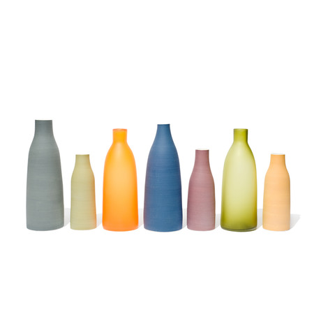 Arthur Collection // Ceramic Bottle (Small // Blue)