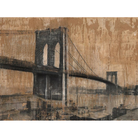 Brooklyn Bridge 2 (12"H x 16"W)