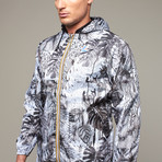 Christian Lacroix Reversible Jacket // Tropical Grey (S)