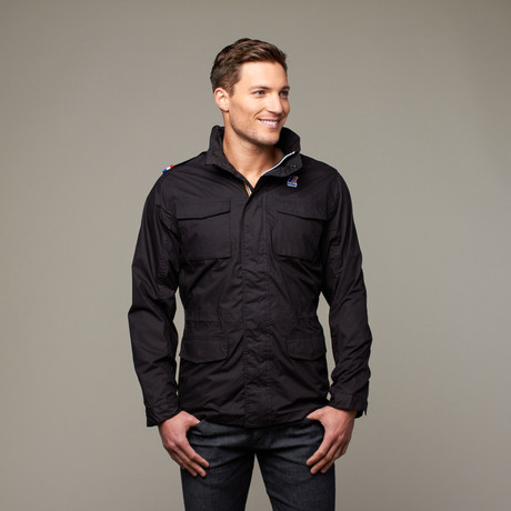 Manfield Cotton Plus Jacket // Black (S)