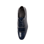 Versace Collection // Patent Captoe Oxford // Navy (Euro: 42)