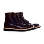 Leather Work Boots // Dark Brown (US: 8)