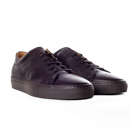 Leather Sneaker // Dark Brown (US: 8)