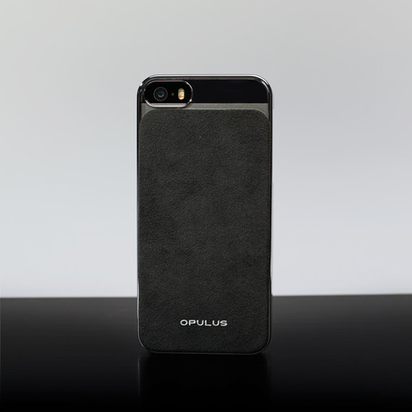 Executive Alcantara // iPhone 5/5S (Black)