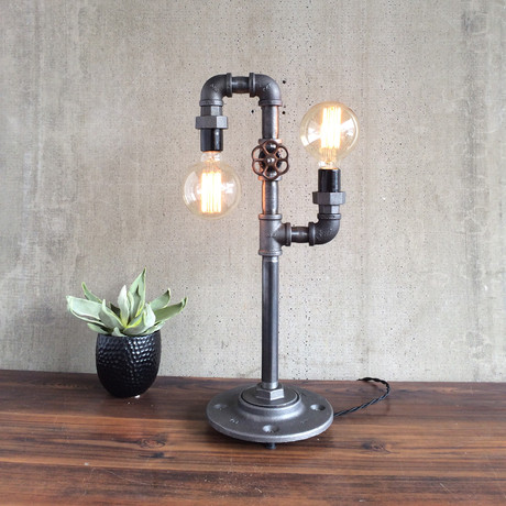 Dueling Edison Table Lamp