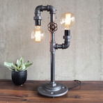 Dueling Edison Table Lamp