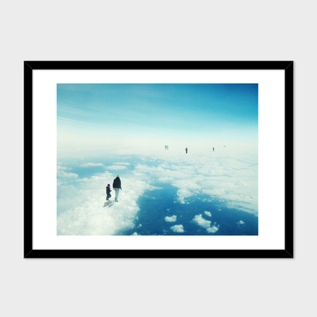 Heaven's Already Here Above the Clouds (20"L x 16"H - Print)