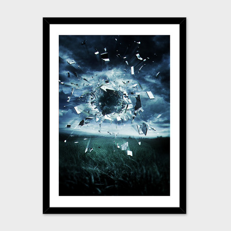And the Storm Broke (16"L x 20"H - Print)