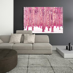 Lucid Birch Pink (24”W x 16”H x 1.5"D)