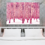 Lucid Birch Pink (24”W x 16”H x 1.5"D)