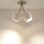 Claylight Double Spot Lamp // Solid