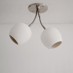 Claylight Double Spot Lamp // Solid