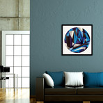 Blue Something (16"L x 16"H - Print)