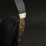 Jet Pro Superior High Performance Noise Cancelling Headphones (24K Gold)