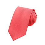 Silk Tie // Solid Red