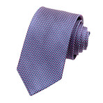 Silk Tie // Tonal Blue