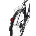 Atir Cycles // 8 Speed City Bike // Matte Black (Small // 50 cm)